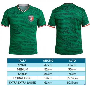 PLAYERA TRICOLOR personalizada